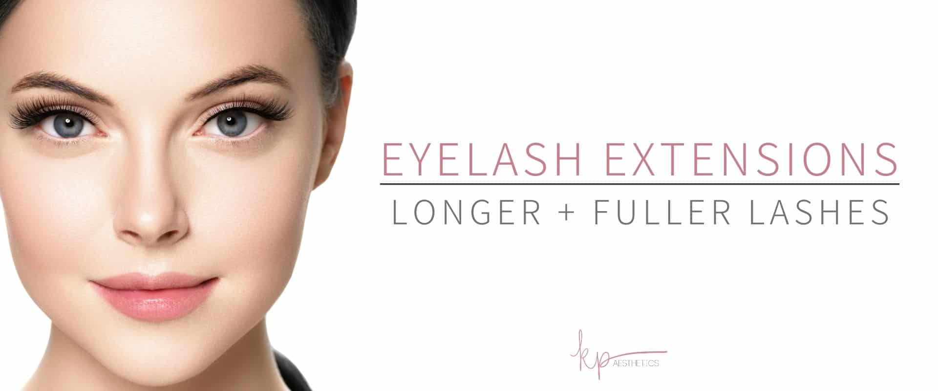 young woman with long eyelashes from KP Aesthetics
